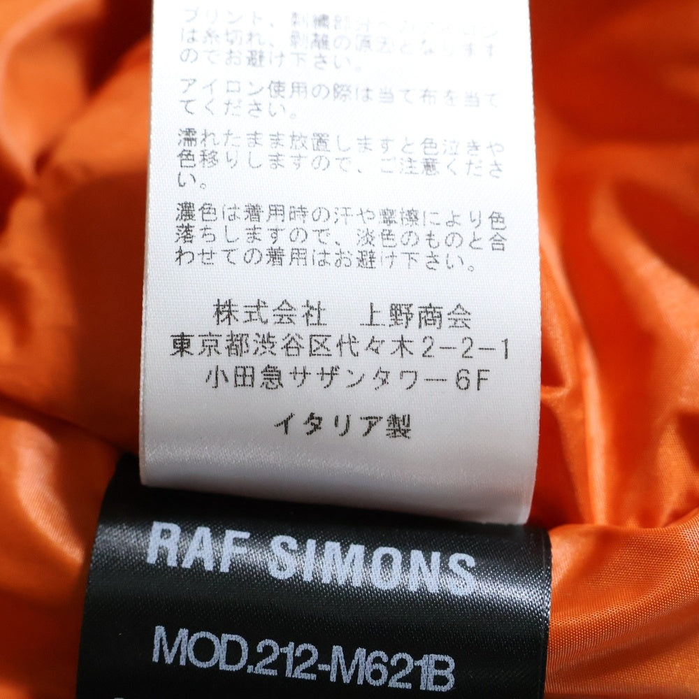 RAF SIMONS(ラフシモンズ) 21AW Spider Print MA-1 Bomber ボンバージャケット 212-M621B