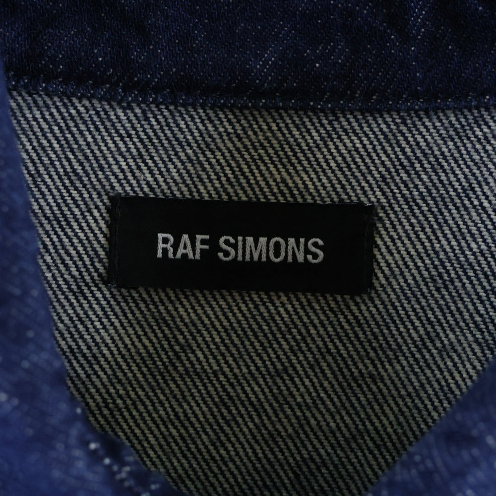 RAF SIMONS(ラフシモンズ) 21AW RSロゴオーバーサイズデニムシャツ 212-W245