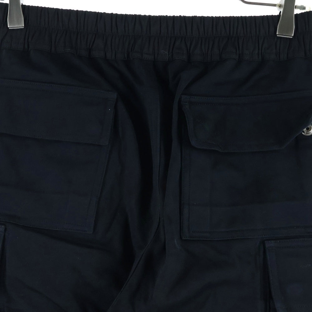 Rick Owens(リックオウエンス) 22SS MASTODON CARGO RU01B1396-BA マストドン カーゴ スウェット パンツ ブラック