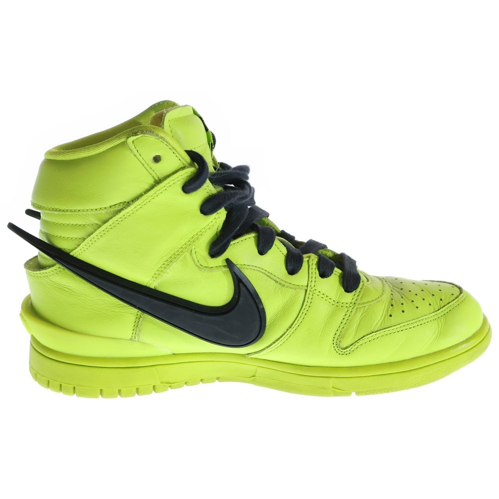 NIKE(ナイキ) ×AMBUSH NIKE DUNK HI CU7544-300 アンブッシュ ダンク ハイカットスニーカー シューズ イエロー US7.5/25.5cm