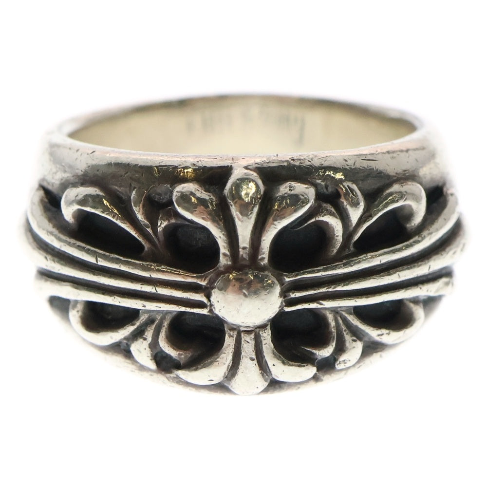 CHROME HEARTS(クロムハーツ) FLRL CRS フローラルクロス リング シルバー BCA346