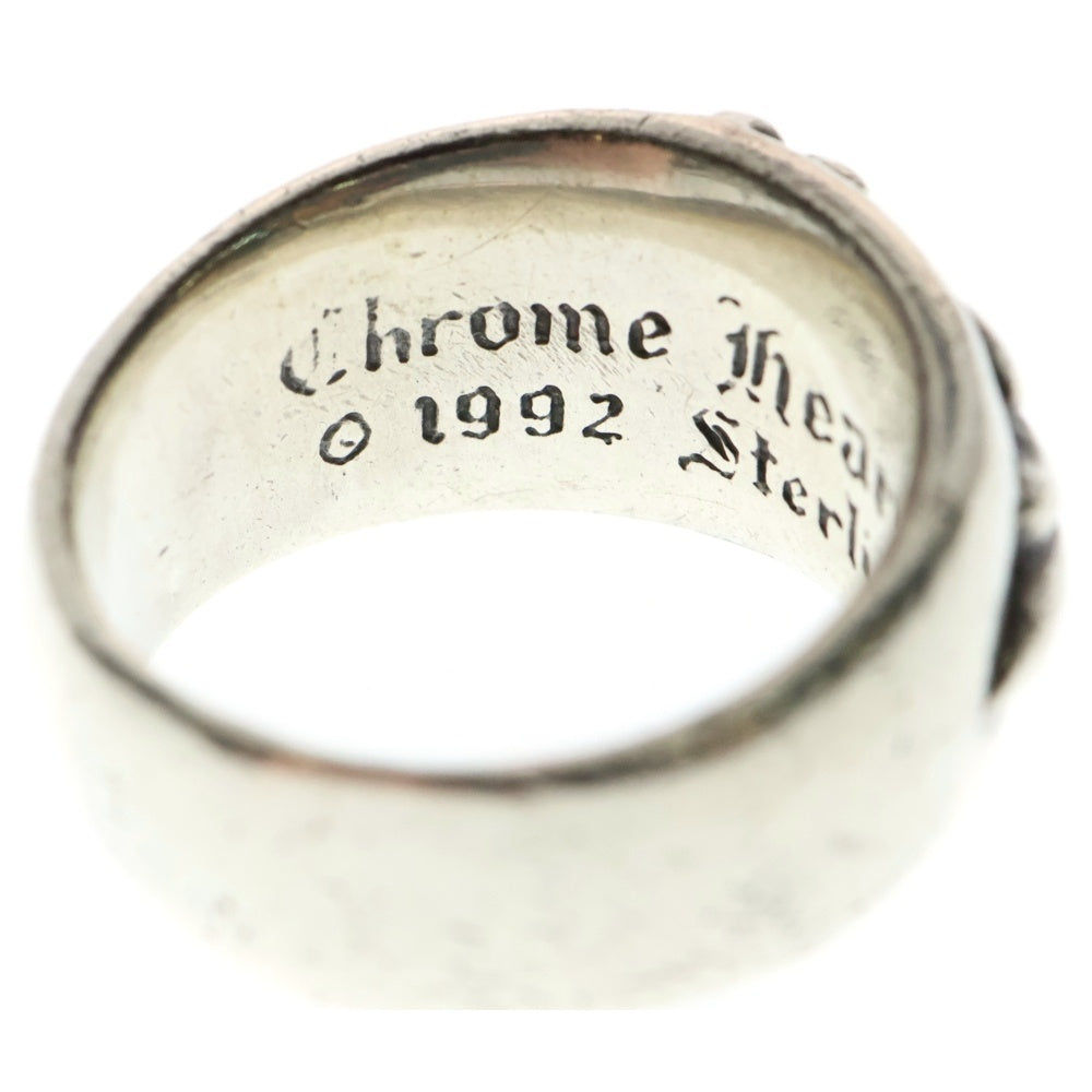 CHROME HEARTS(クロムハーツ) FLRL CRS フローラルクロス リング シルバー BCA346