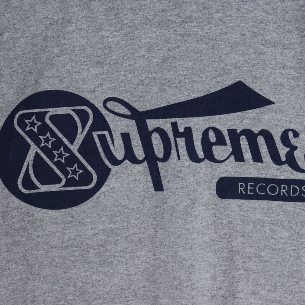 SUPREME(シュプリーム) 24SS RECORDS TEE BLACK レコード 半袖クルーネックTシャツ グレー