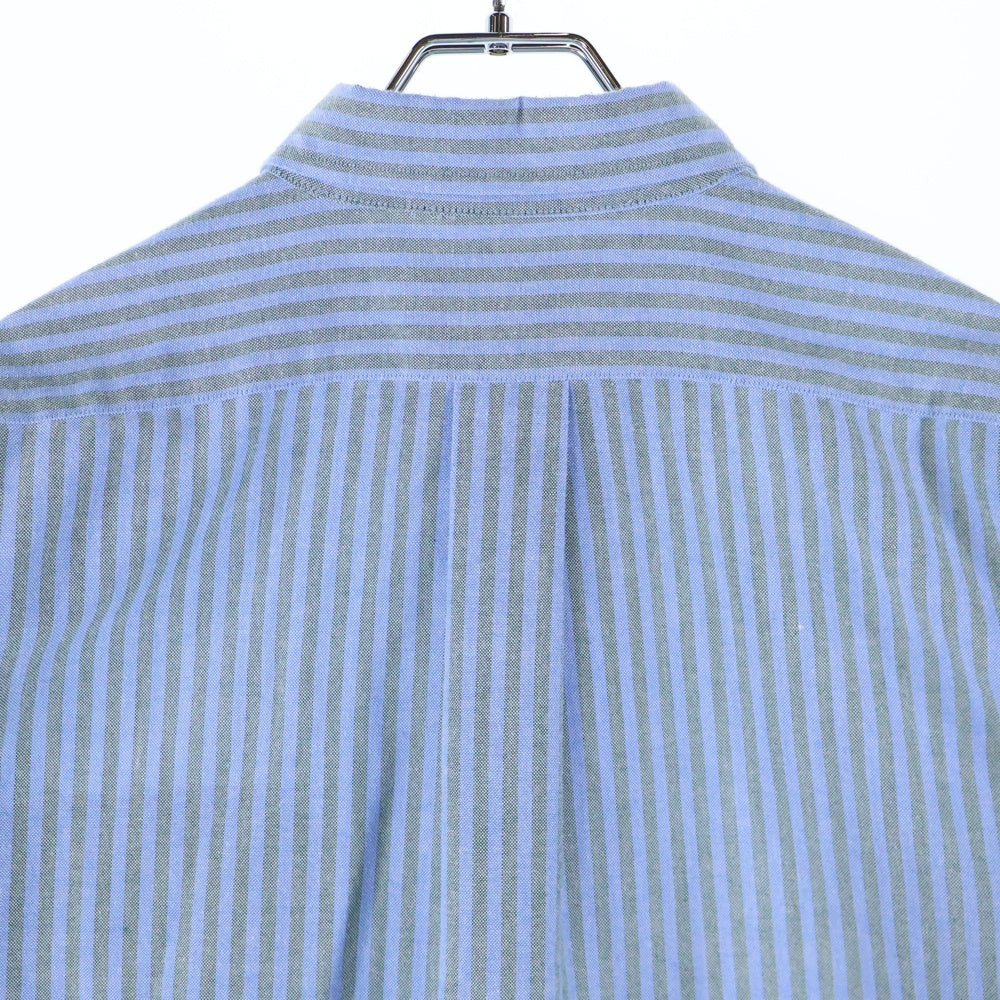 L.L.Bean(エルエルビーン) ×BEAMS Easy-Care Long Sleeve B.D shirts ストライプ長袖シャツ 3175-1221 ブルー