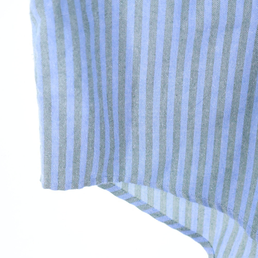 L.L.Bean(エルエルビーン) ×BEAMS Easy-Care Long Sleeve B.D shirts ストライプ長袖シャツ 3175-1221 ブルー