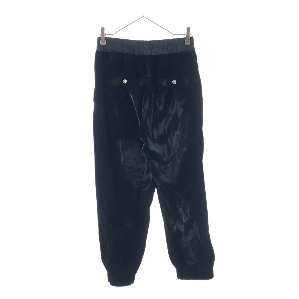 Rick Owens(リックオウエンス) ドローストリングベロアサルエルパンツ RP02A7318‐Vレディース