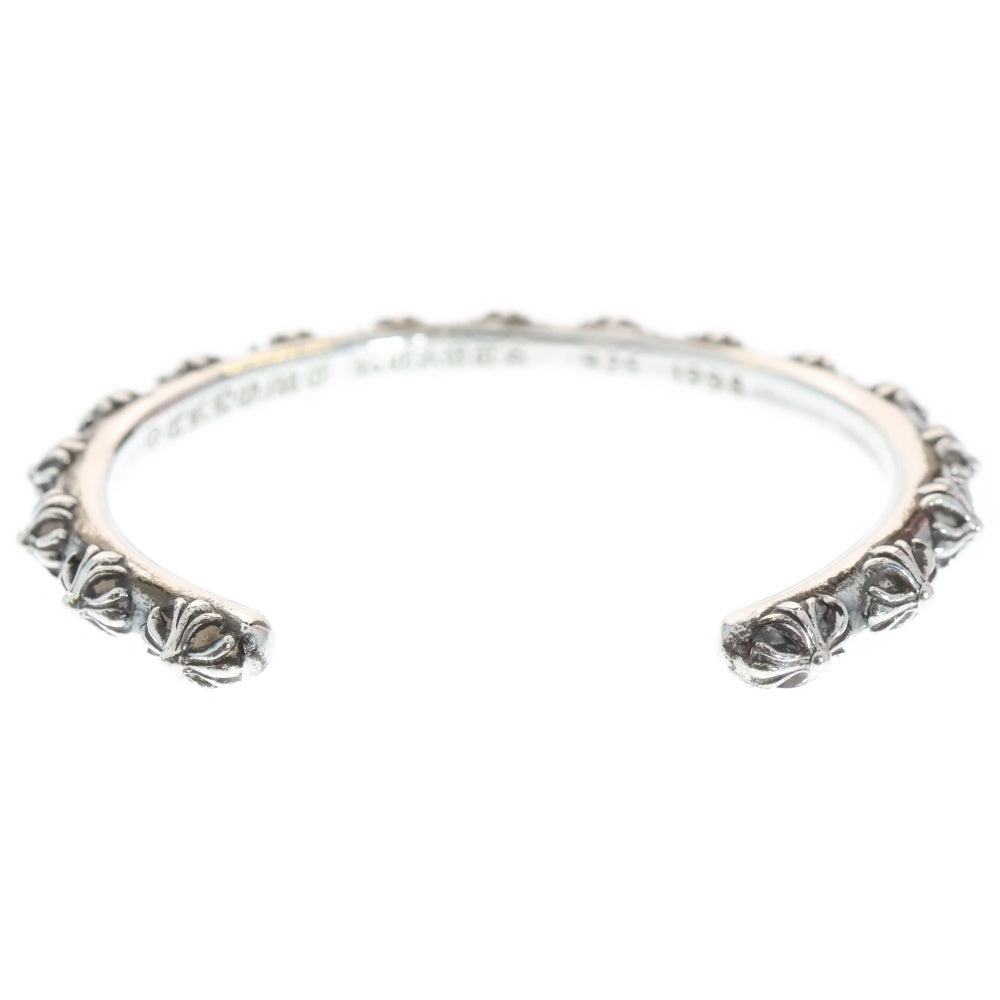 CHROME HEARTS(クロムハーツ) BANGLE CROSS クロスバンドバングル ブレスレット シルバー BCA124