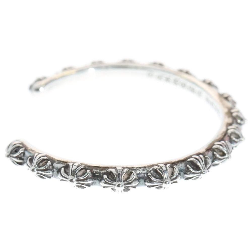 CHROME HEARTS(クロムハーツ) BANGLE CROSS クロスバンドバングル ブレスレット シルバー BCA124