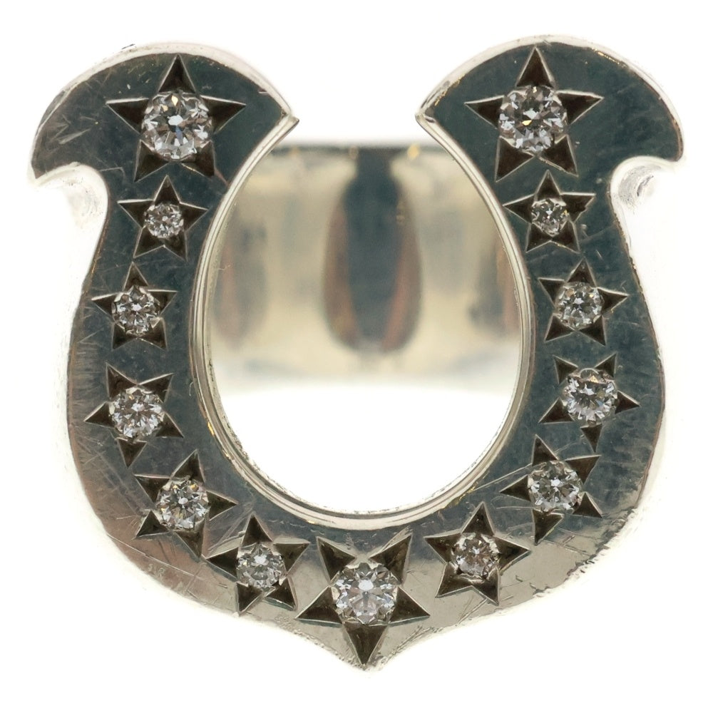 TENDERLOIN(テンダーロイン) T-H.S RING SILVER ホースシュー ダイヤリング シルバー 13号