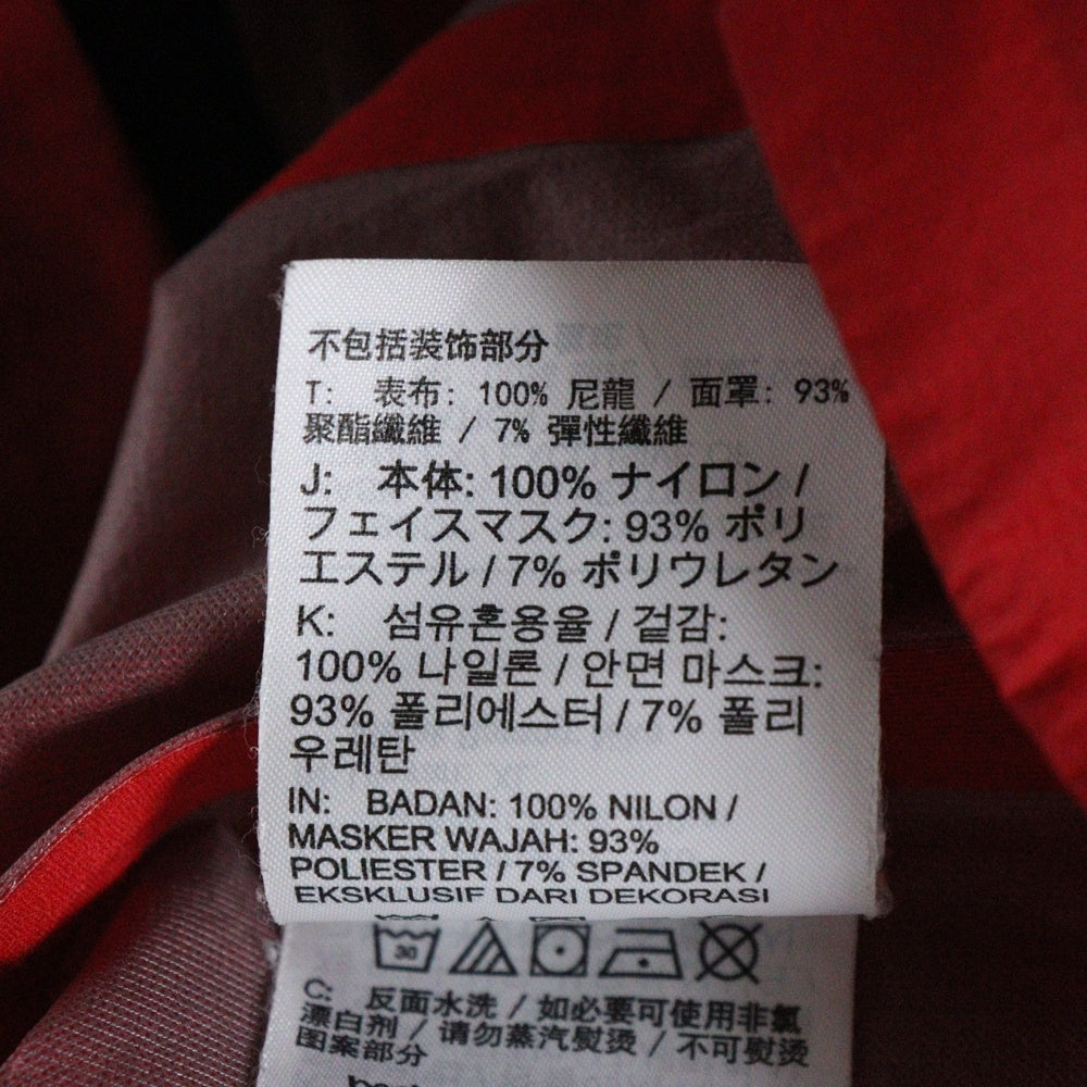 NIKE(ナイキ) x MMW 3-Layer Jacket Red Matthew Williams CK1540-657 ×マシューウィリアムス レイヤード ジャケット レッド ジップップブルゾン