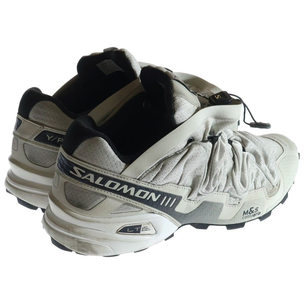 SALOMON(サロモン) SPEEDCROSS 3 Y PROJECT 476424 ×ワイプロジェクト スピードクロス ローカットスニーカー US9.5/27.5cm グレー