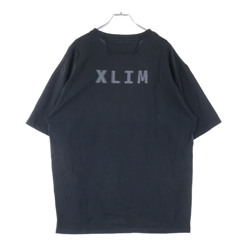 XLIM(エクスリム) EPISODE.3 EP3TS01-BK ロゴクルーネック半袖Tシャツ ブラック