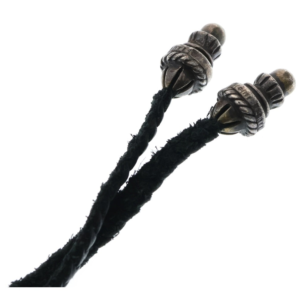 CHROME HEARTS(クロムハーツ) CH CRS SMLスモールCHクロス BC ボロチップブレイド ネックレス シルバー BCA220