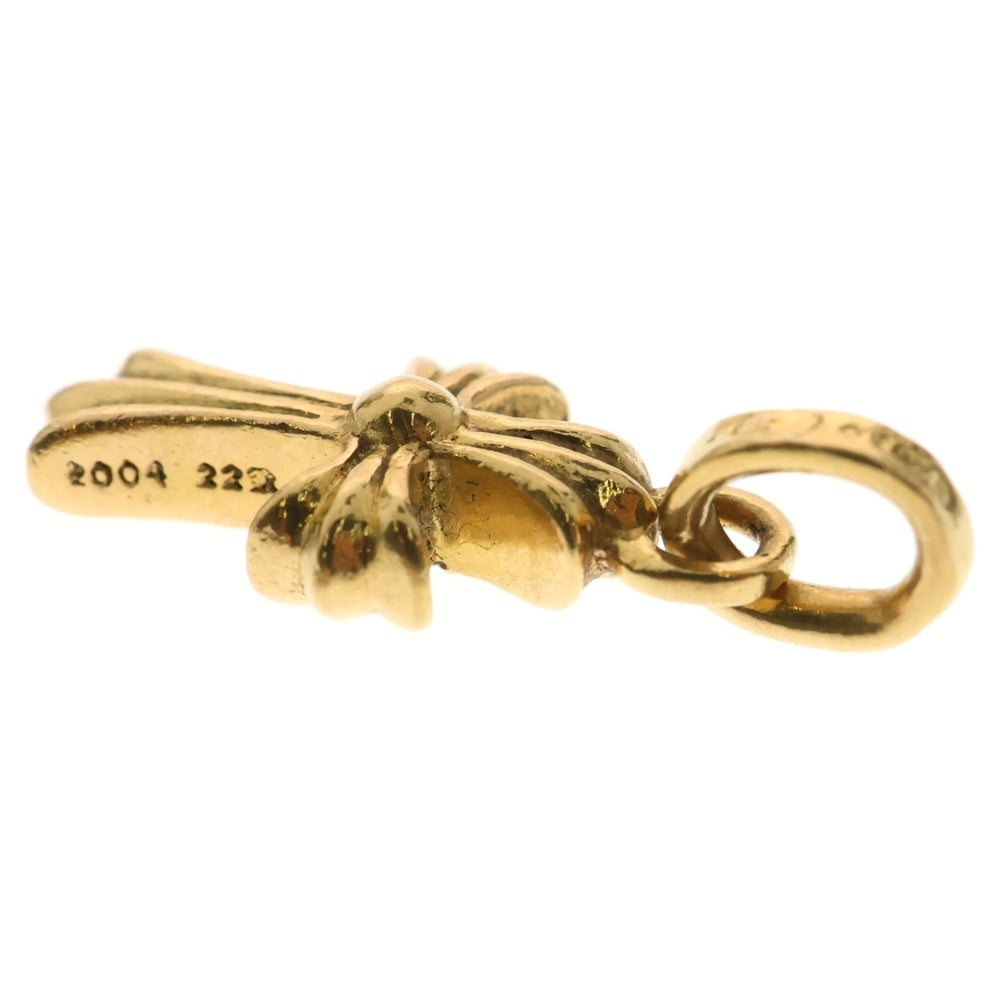 CHROME HEARTS(クロムハーツ) 22K CRS BBYFAT P/DIA ベイビーファットクロス PAVEダイヤ ペンダントトップ ゴールド BCA035