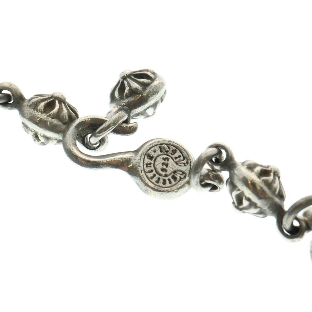 CHROME HEARTS(クロムハーツ) #1 CRSBL CHN SML CH CRS クロスボールチェーン スモールCHクロス ネックレス シルバー BCA193
