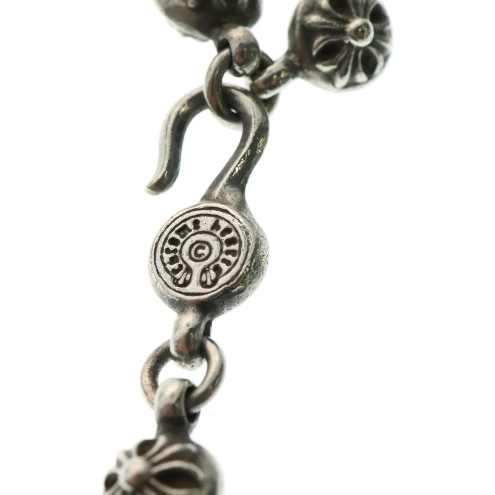 CHROME HEARTS(クロムハーツ) #1 CRSBL CHN SML CH CRS クロスボールチェーン スモールCHクロス ネックレス シルバー BCA193