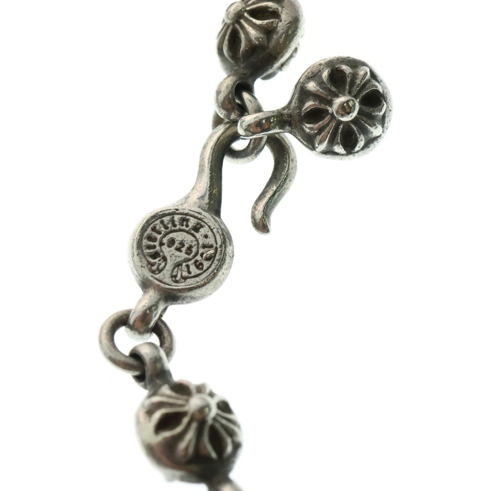 CHROME HEARTS(クロムハーツ) #1 CRSBL CHN SML CH CRS クロスボールチェーン スモールCHクロス ネックレス シルバー BCA193