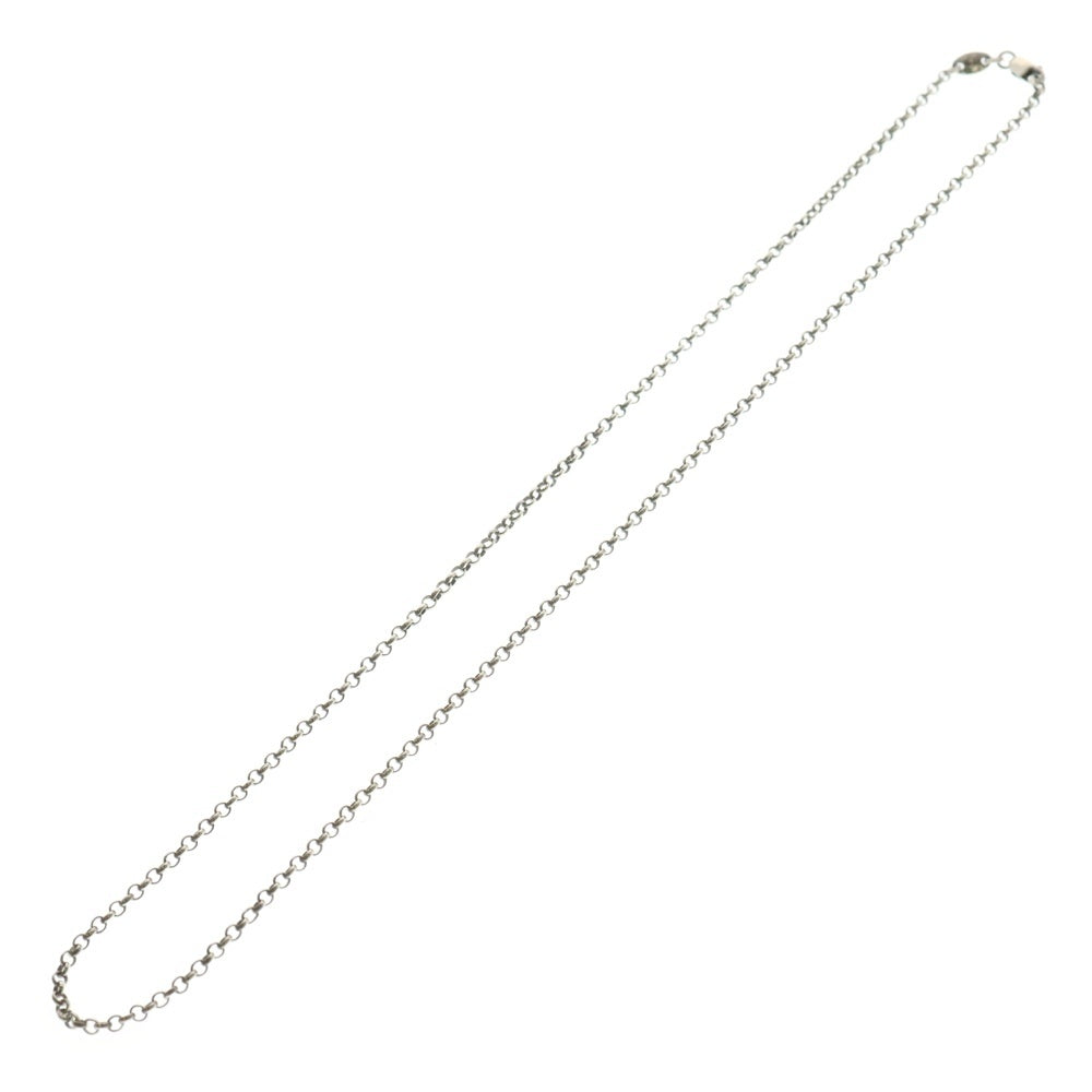 CHROME HEARTS(クロムハーツ) NECKCHAIN R18 ロールチェーンネックレス 18inch シルバー BCA083