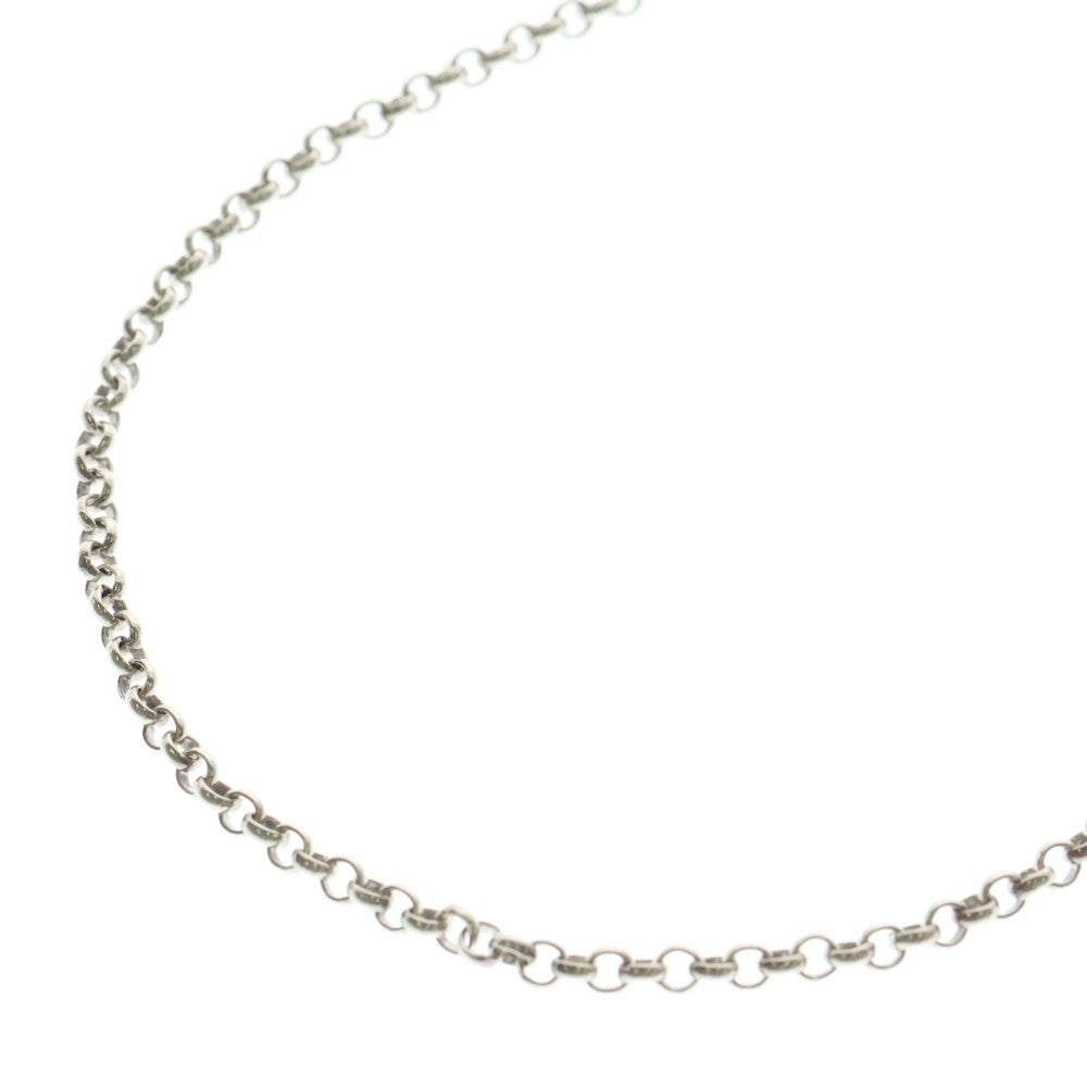 CHROME HEARTS(クロムハーツ) NECKCHAIN R18 ロールチェーンネックレス 18inch シルバー BCA083