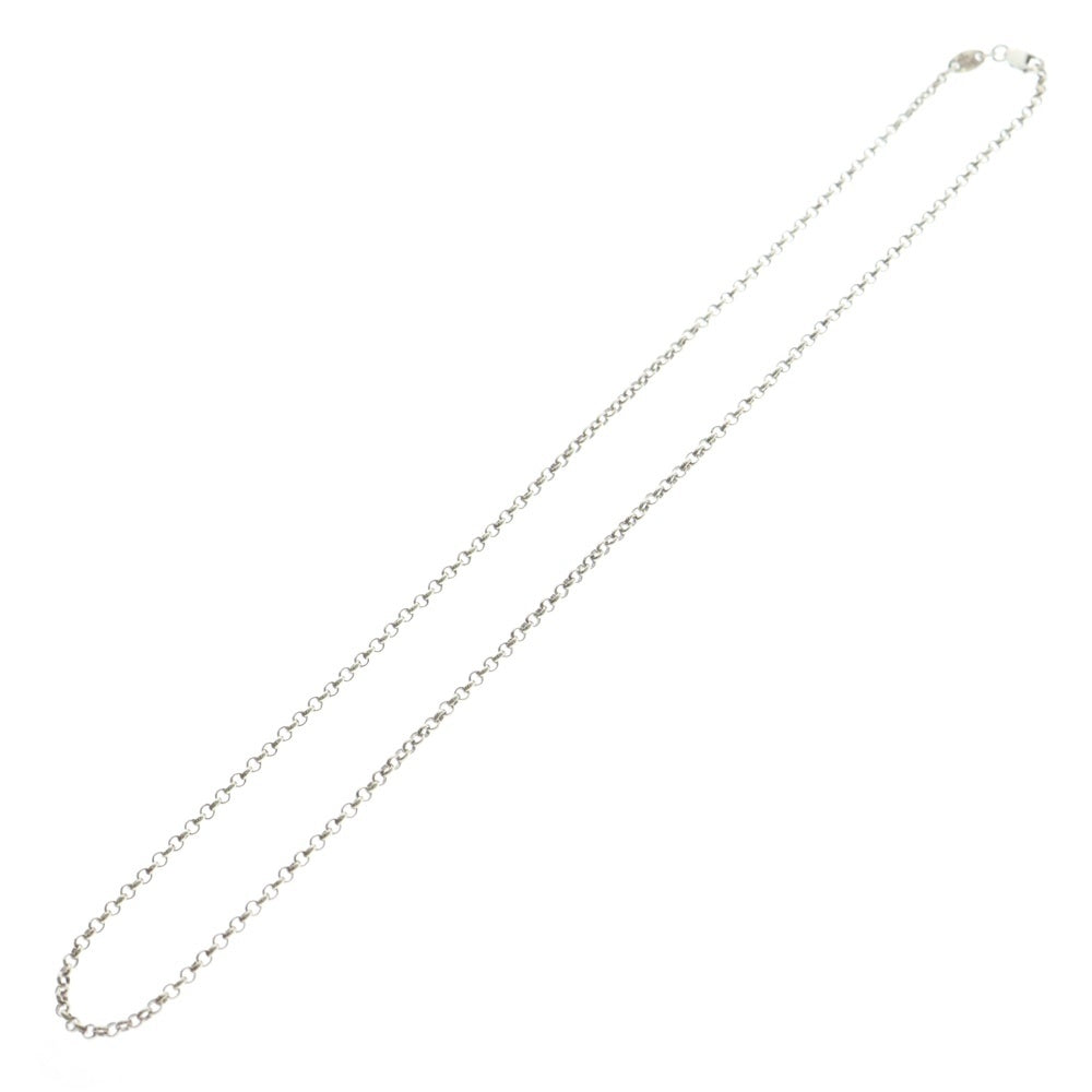 CHROME HEARTS(クロムハーツ) NECKCHAIN R18 ロールチェーンネックレス 18inch シルバー BCA083