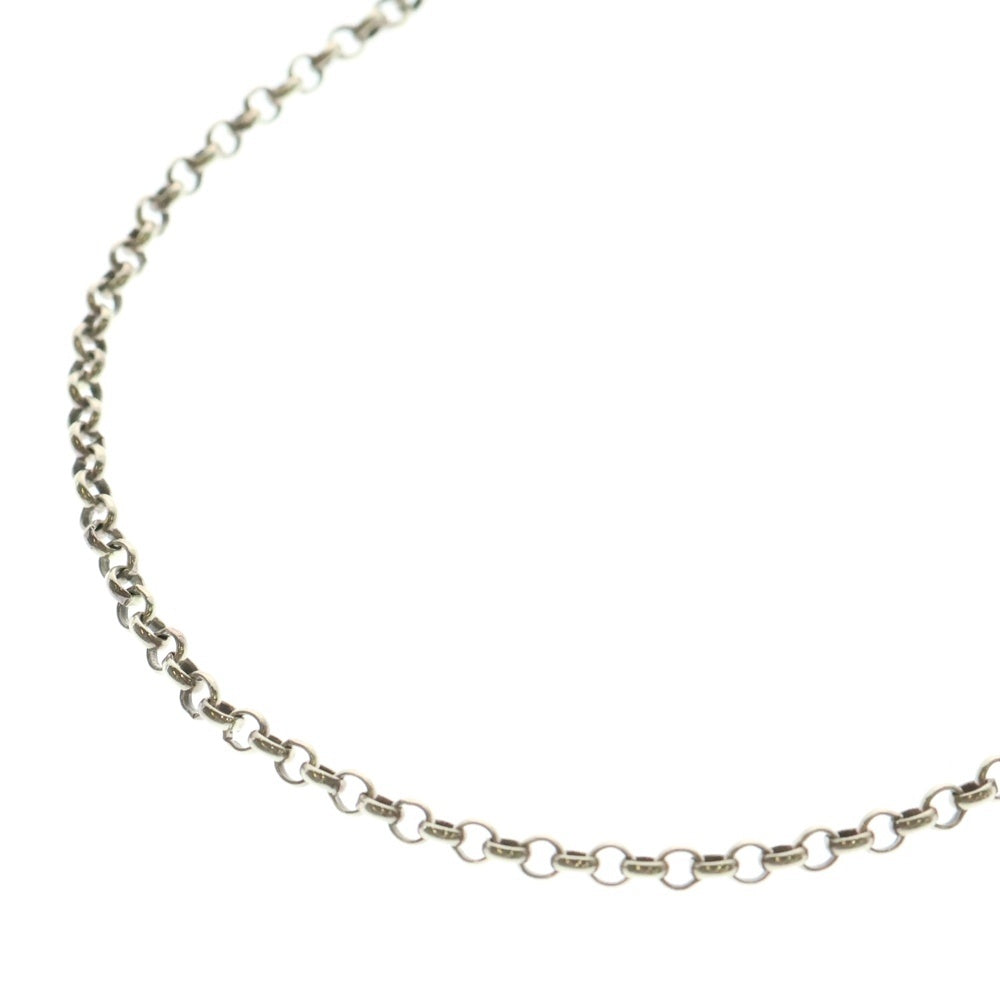 CHROME HEARTS(クロムハーツ) NECKCHAIN R18 ロールチェーンネックレス 18inch シルバー BCA083