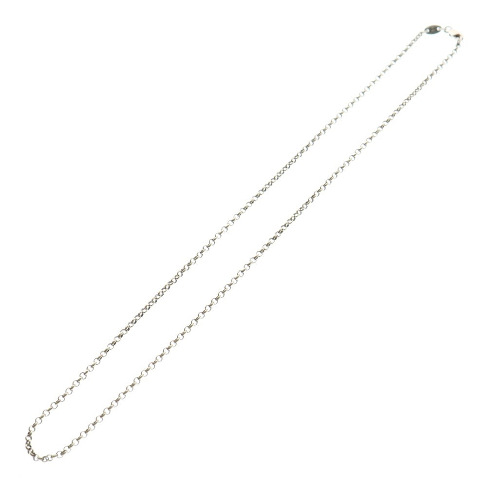 CHROME HEARTS(クロムハーツ) NECKCHAIN R18 ロールチェーンネックレス 18inch シルバー BCA083