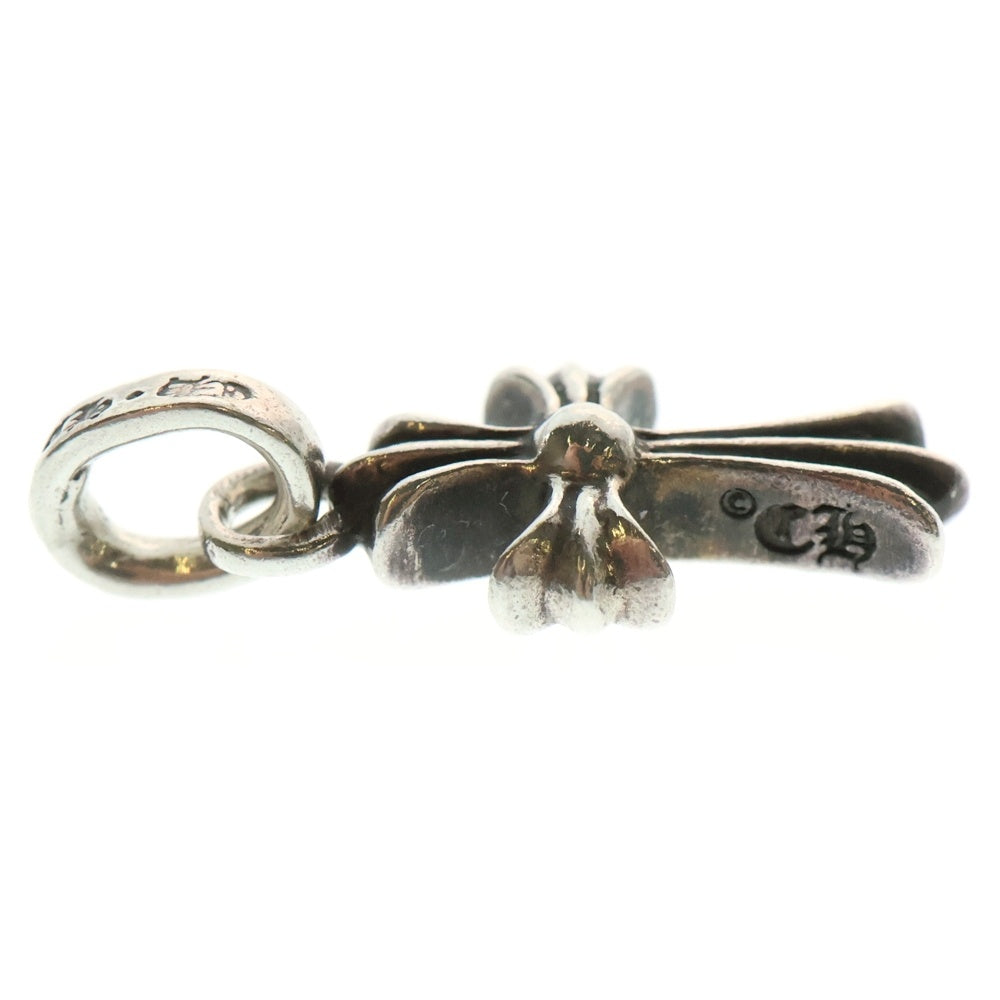 CHROME HEARTS(クロムハーツ) CRS BBYFAT P DMND ベイビーファットクロス PAVEダイヤ ペンダントトップ シルバー BCA234