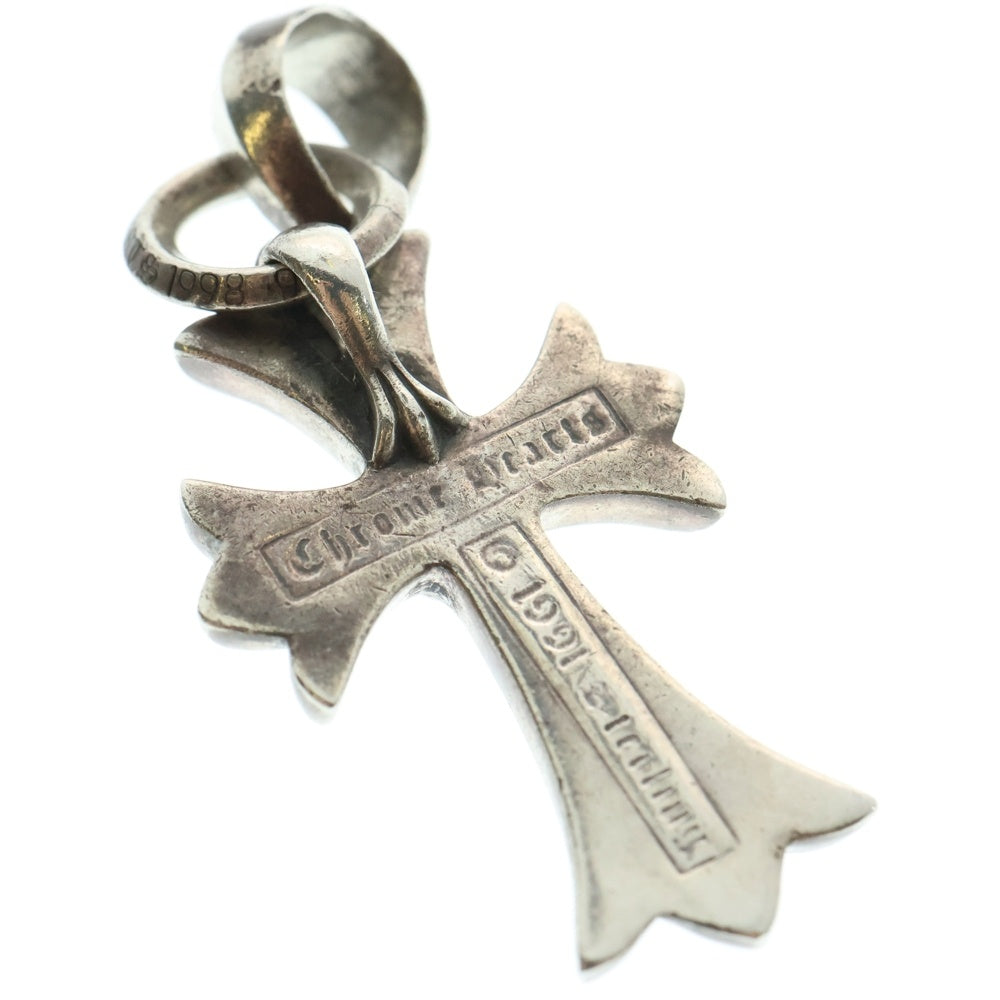 CHROME HEARTS(クロムハーツ) CH CRS SML W/BALE Wベイル スモールCHクロス ペンダントトップ シルバー BCA218