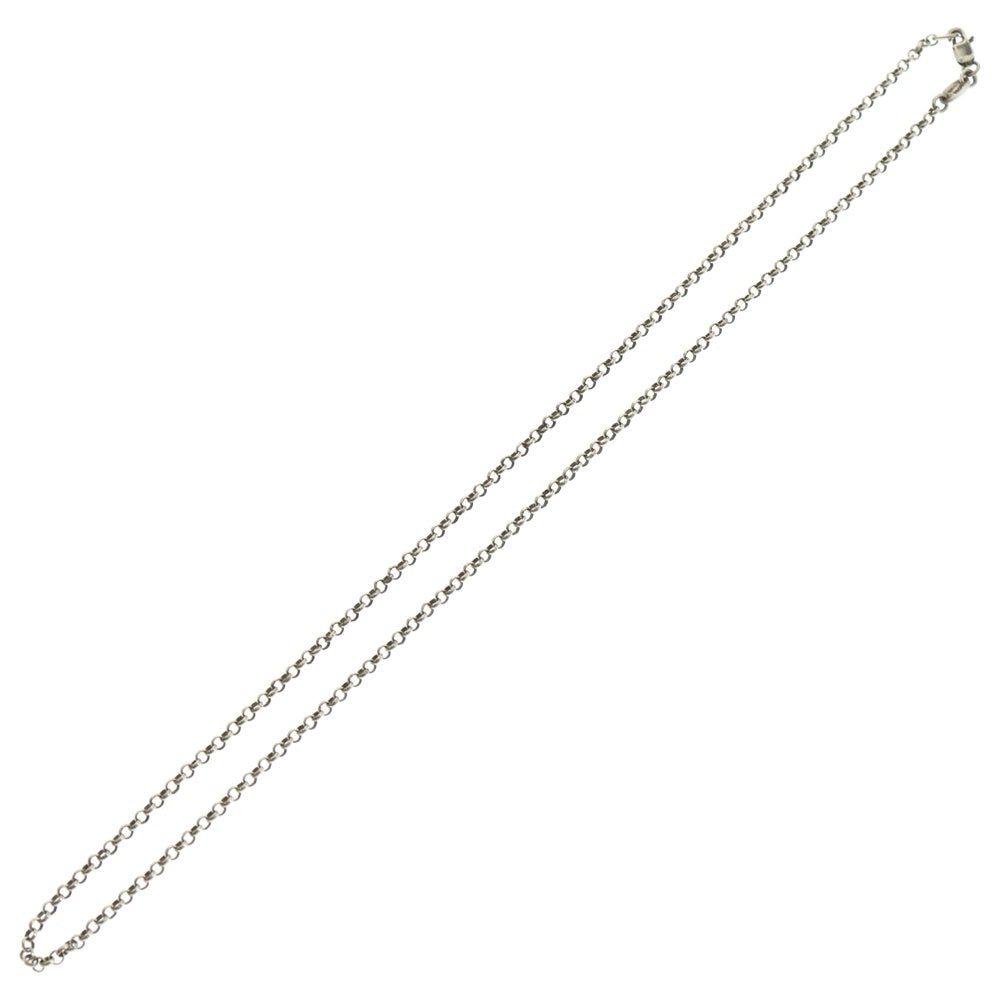 CHROME HEARTS(クロムハーツ) NECKCHAIN R18 ロールチェーンネックレス 18inch シルバー BCA083