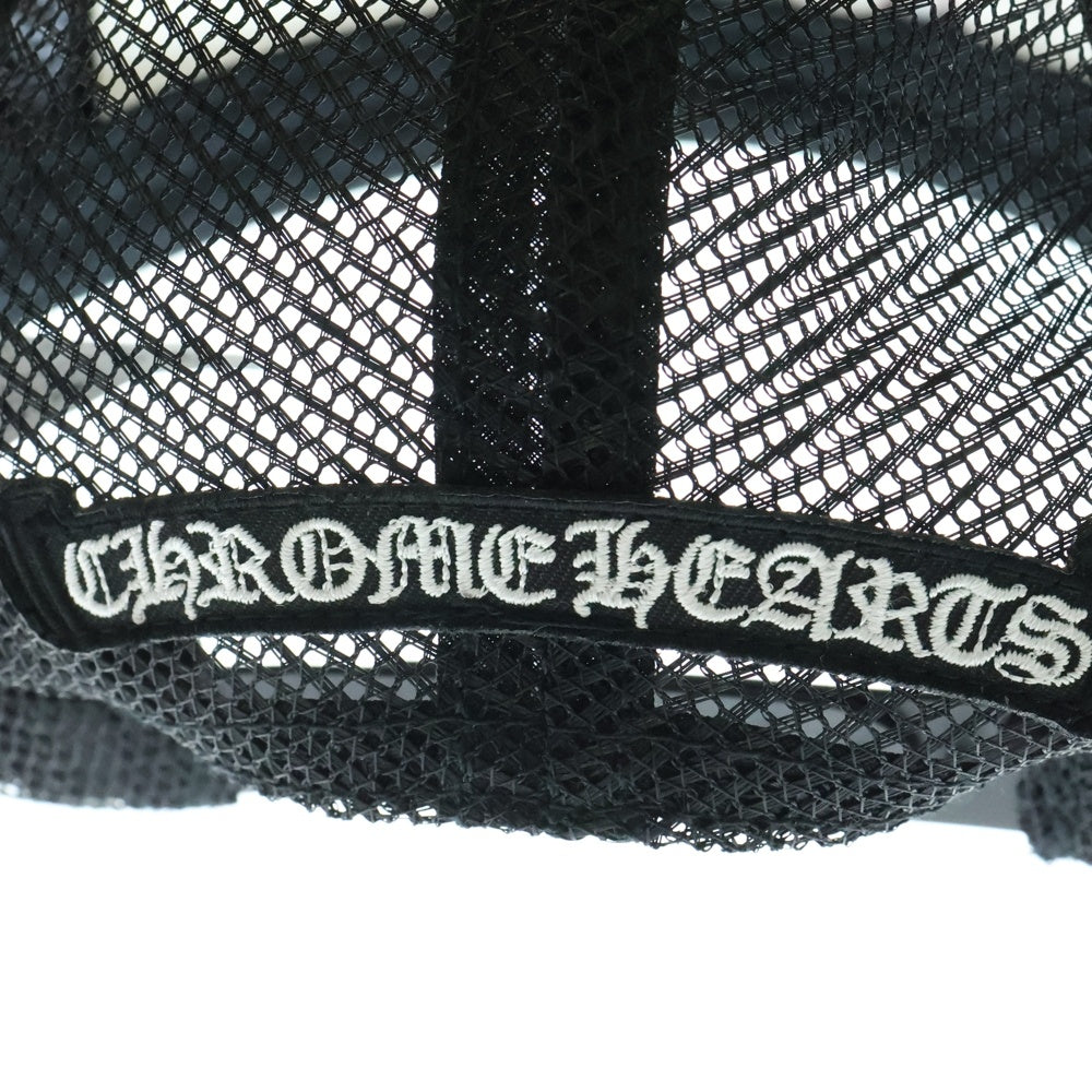 CHROME HEARTS(クロムハーツ) TRUCKER CAPト リコロール トリプルクロスパッチ トラッカーキャップ メッシュ レザーパッチ