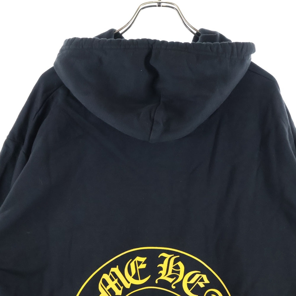 CHROME HEARTS(クロムハーツ) Horseshoe L/S HOODIE ホースシューバックプリントプルオーバーフーディー
