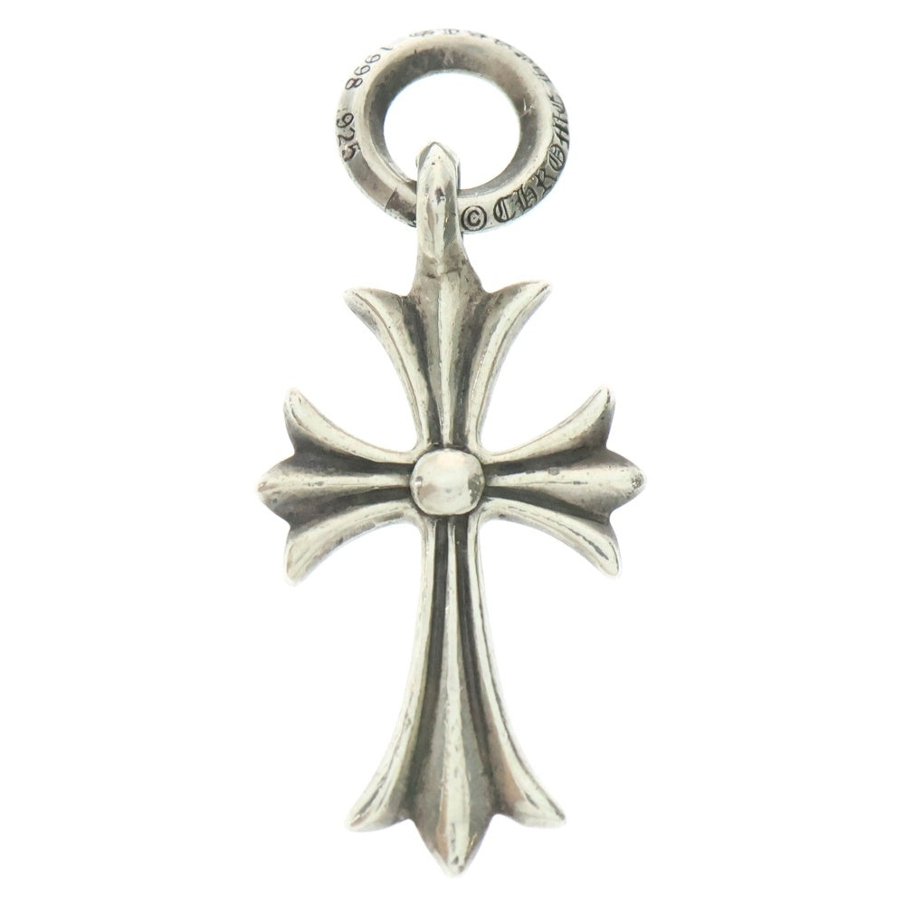 CHROME HEARTS(クロムハーツ) TINY CH CROSS タイニーCHクロス チャーム ネックレストップ シルバー BCA382