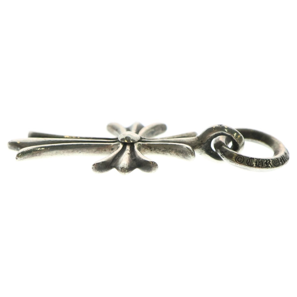CHROME HEARTS(クロムハーツ) TINY CH CROSS タイニーCHクロス チャーム ネックレストップ シルバー BCA382