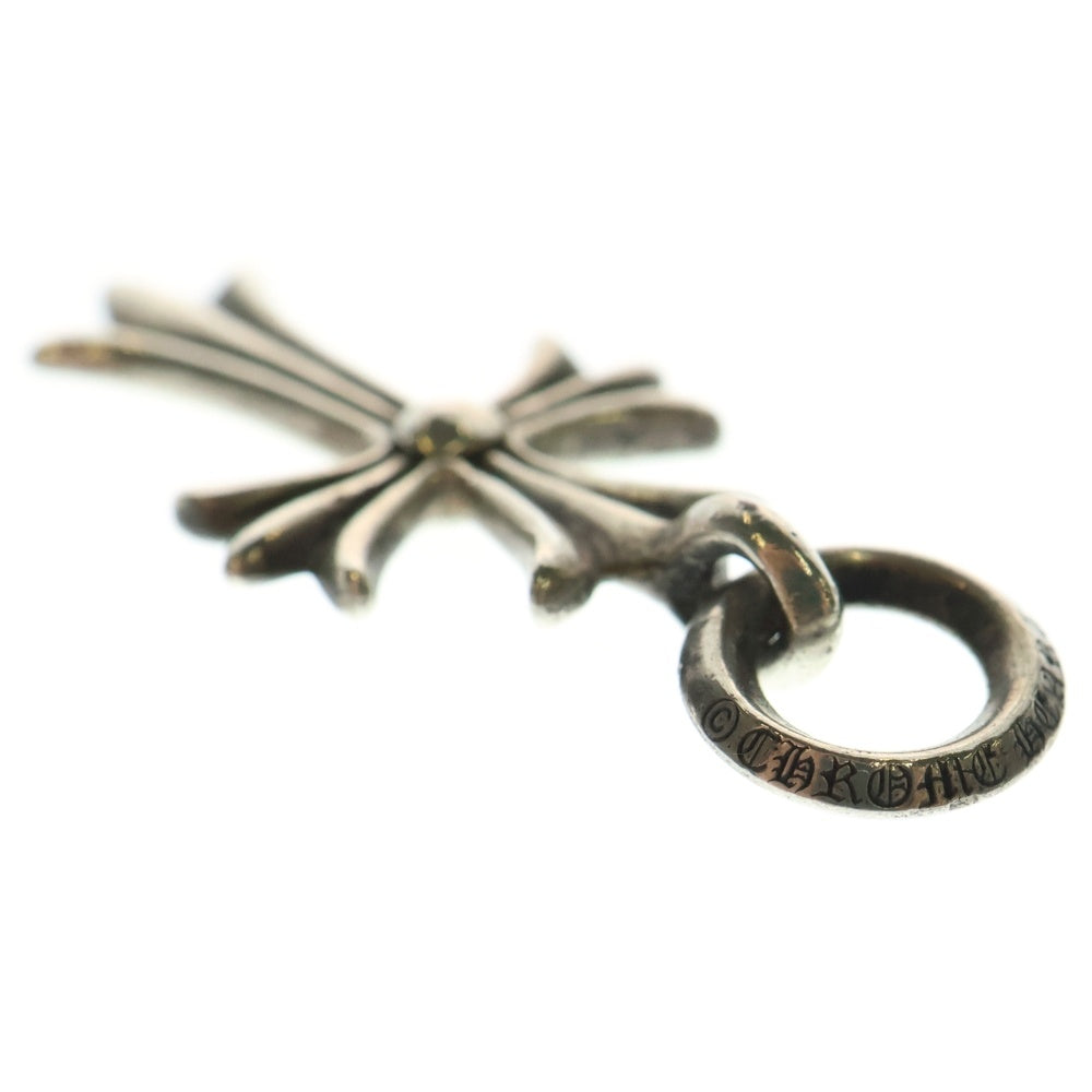 CHROME HEARTS(クロムハーツ) TINY CH CROSS タイニーCHクロス チャーム ネックレストップ シルバー BCA382