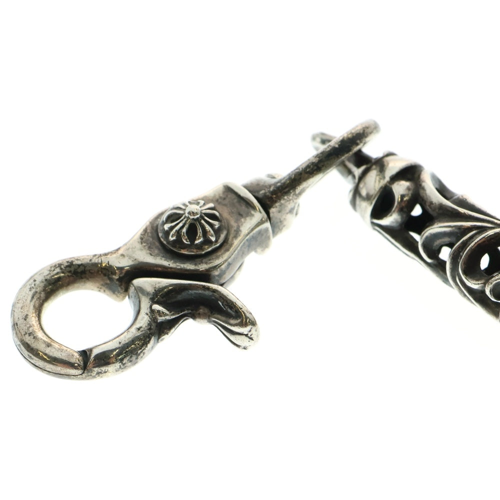 CHROME HEARTS(クロムハーツ) ROLLER SHORT-S 1クリップ6LINKショートローラー オールド ウォレットチェーン シルバー
