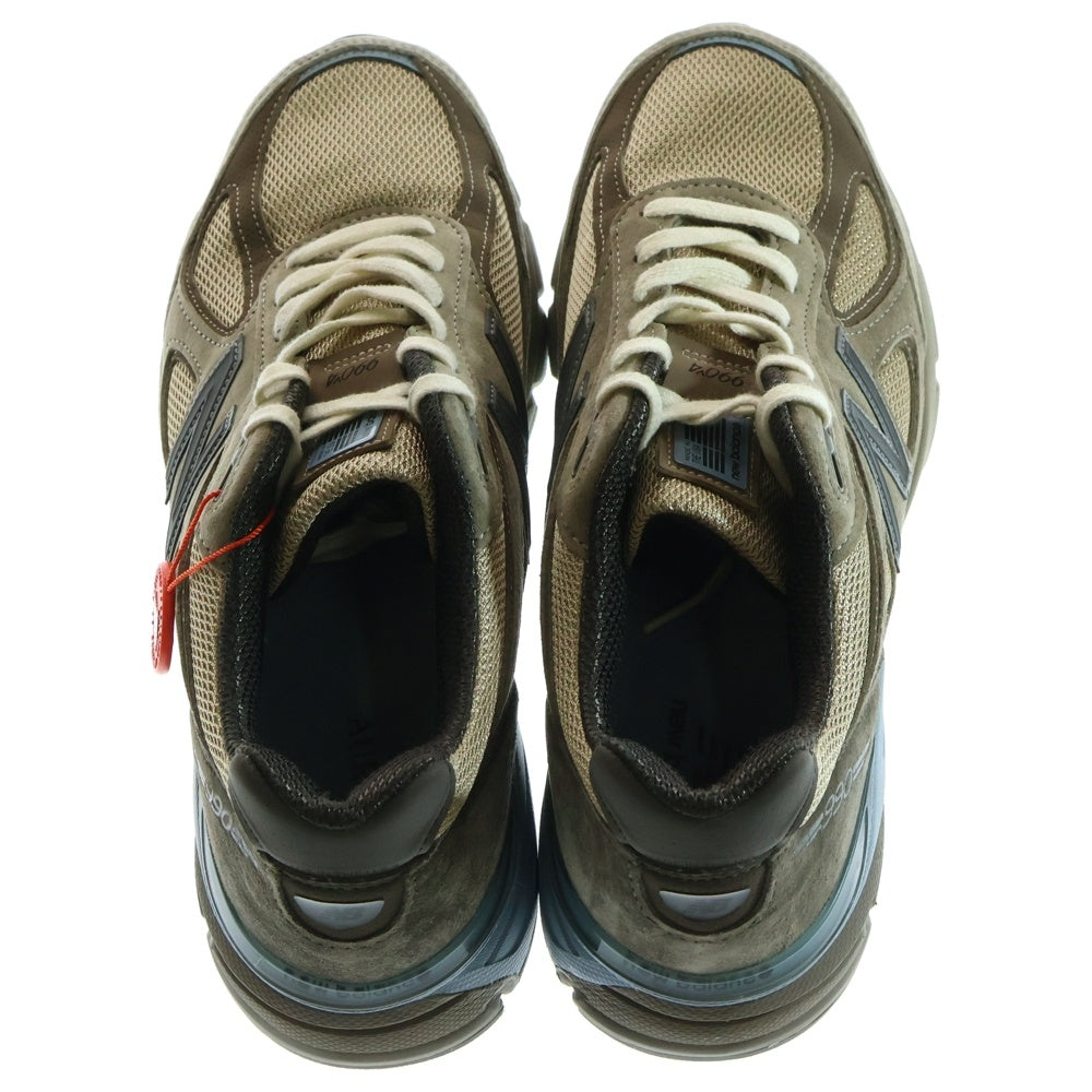 New Balance(ニューバランス) ×AURALEE 990V4 Taupe ×オーラリー グレー ローカットスニーカー US10/JP28cm