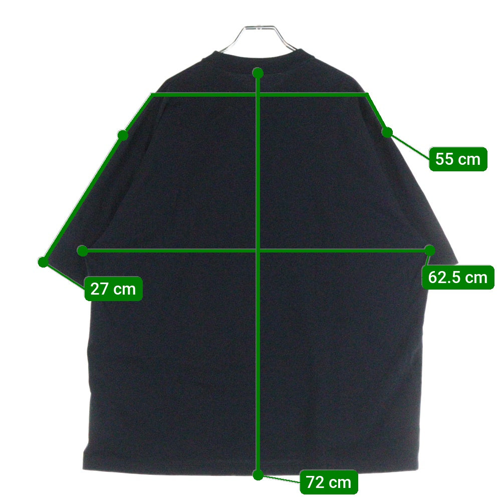 ENNOY(エンノイ) Electric Logo EMB T-Shirt SS24BRENCT01NTL エレクトリックロゴ エンブロイダリー半袖Tシャツ