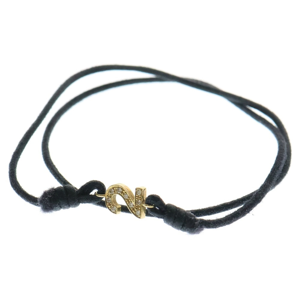 EYEFUNNY(アイファニー) K18YG NO.2 ダイヤモンド ナンバーブレスレット イエローゴールド