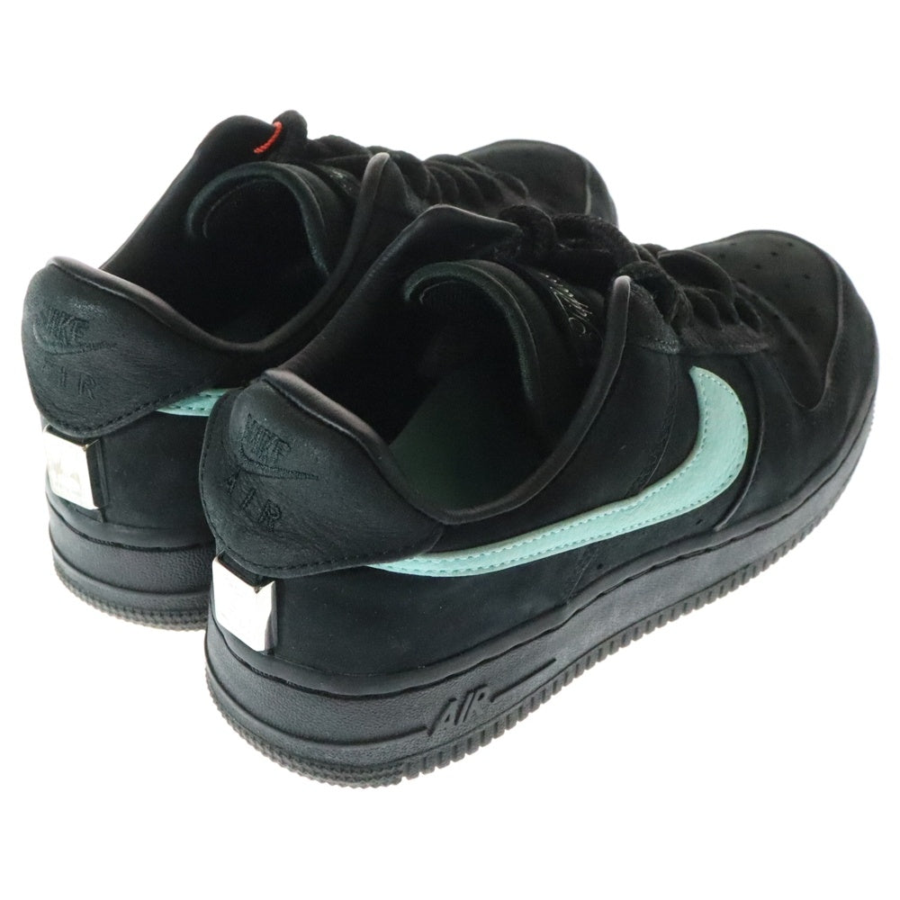 NIKE(ナイキ) × TIFFANY&CO AIR FORCE 1 LOW 1837 BLACK DZ1382-001 ティファニー エアフォース1 ローカットスニーカー シューズブラック US5/23.5cm