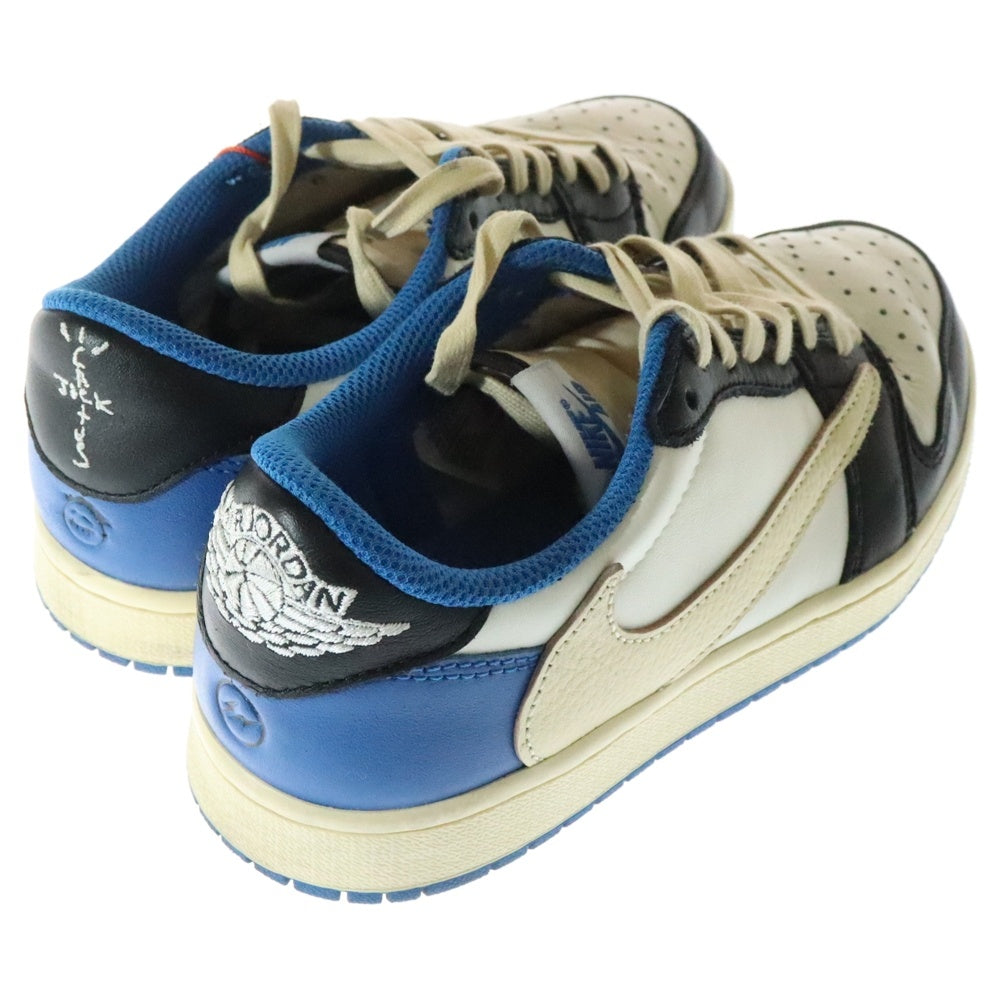 NIKE(ナイキ) ×TRAVIS SCOTT FRAGMENT DESIGN AIR JORDAN 1 LOW OG SP トラヴィススコット フラグメント エアジョーダン1 ローカットスニーカー US5/23.5cm DM7866-140