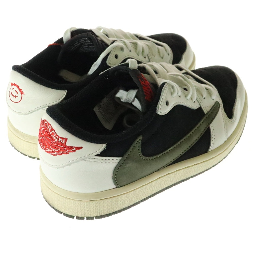 NIKE(ナイキ) WMNS AIR JORDAN 1 LOW OG SP MEDIUM OLIVE DZ4137-106 ウィメンズ トラヴィススコット エアジョーダン1ミディアムオリーブ ローカットスニーカー US6.5/23.5cm
