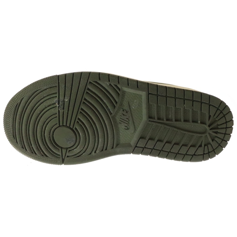 NIKE(ナイキ) WMNS AIR JORDAN 1 LOW OG SP MEDIUM OLIVE DZ4137-106 ウィメンズ トラヴィススコット エアジョーダン1ミディアムオリーブ ローカットスニーカー US6.5/23.5cm