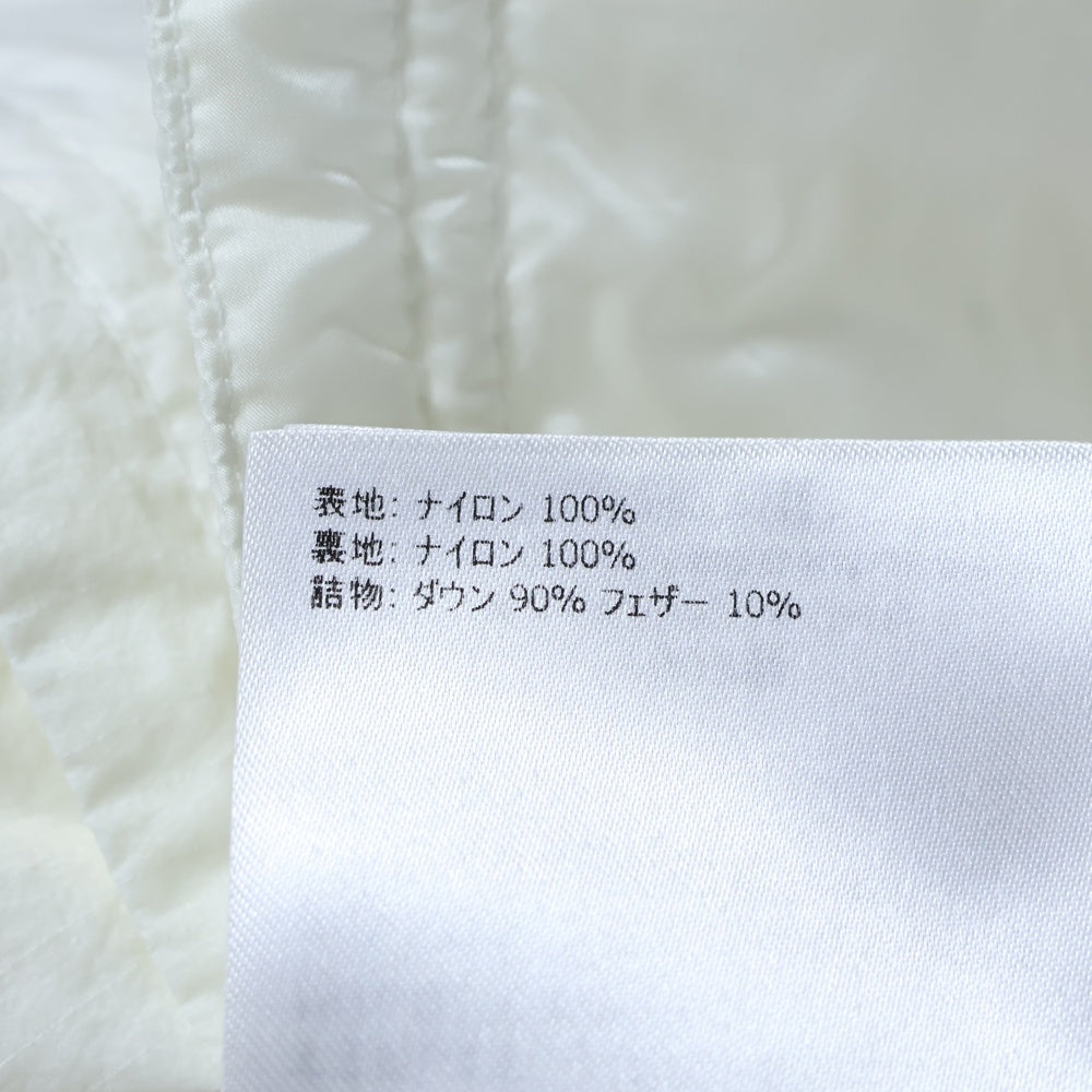 MONCLER(モンクレール) 20AW ×fragment design MAZEN Down Shirt Jacket フラグメントデザイン マゼン ダウンシャツジャケット ホワイト F209U1B50710