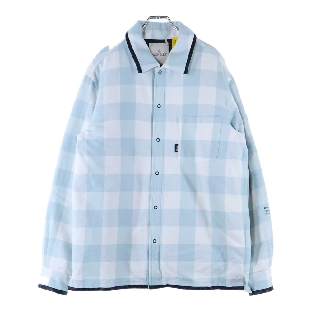 MONCLER(モンクレール) SIMMON GIUBBOTTO ダウンチェックシャツジャケット H209U1A00009