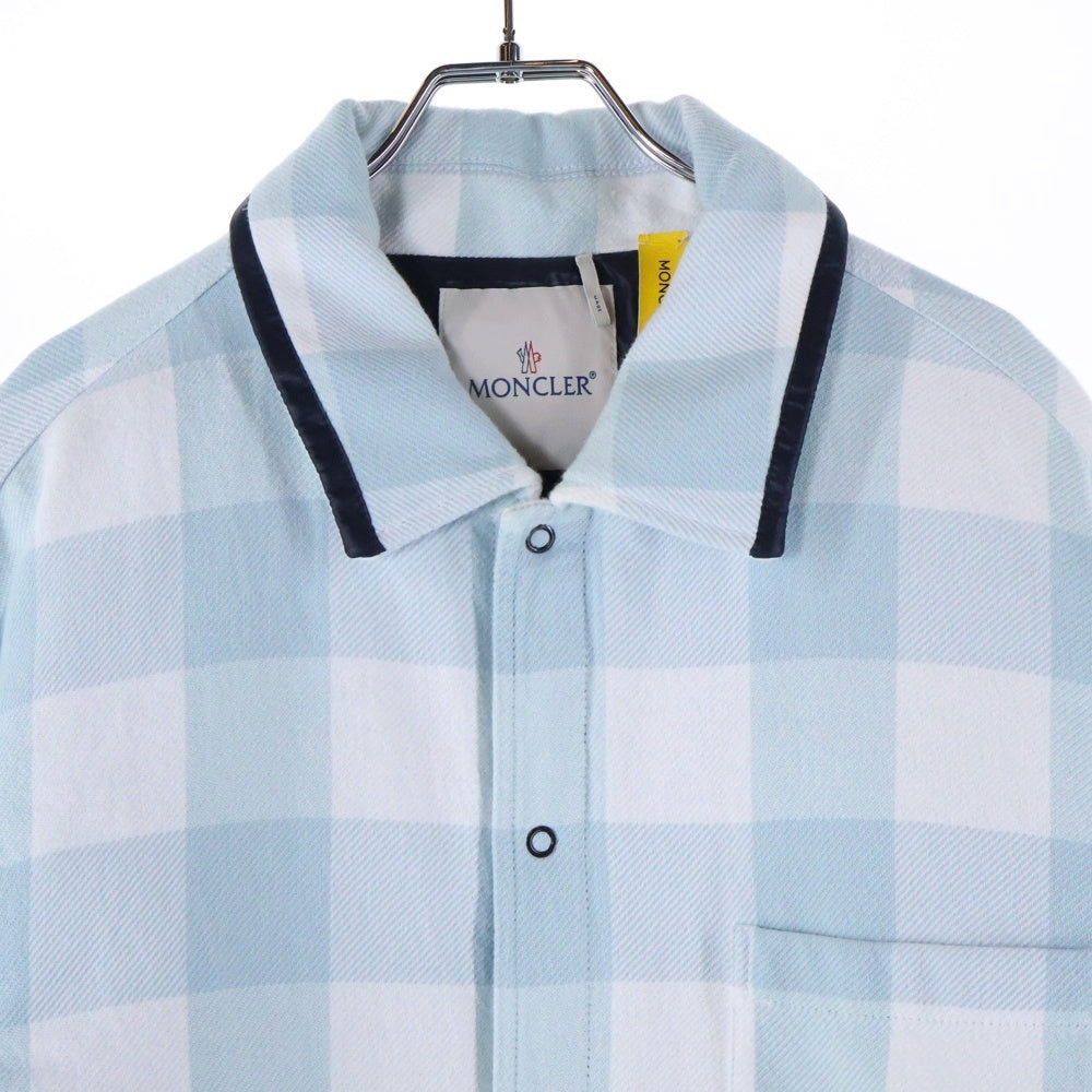 MONCLER(モンクレール) SIMMON GIUBBOTTO ダウンチェックシャツジャケット H209U1A00009