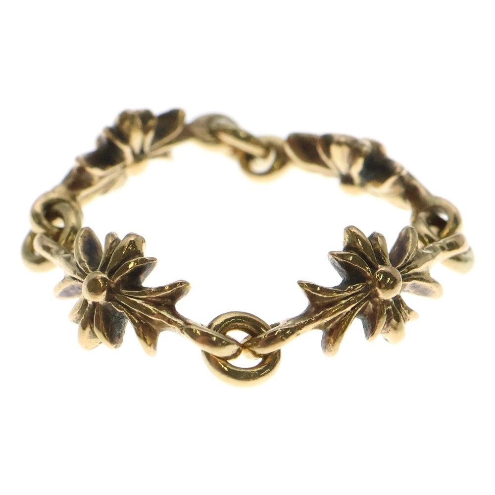 CHROME HEARTS(クロムハーツ) 22K TINY E CH PLS BAND タイニーECHプラスバンド リング ゴールド