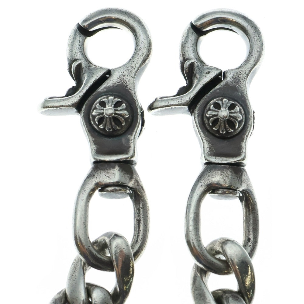 CHROME HEARTS(クロムハーツ) CLASSIC LONG-T/2クリップロングクラシック ウォレットチェーン シルバー BCA066