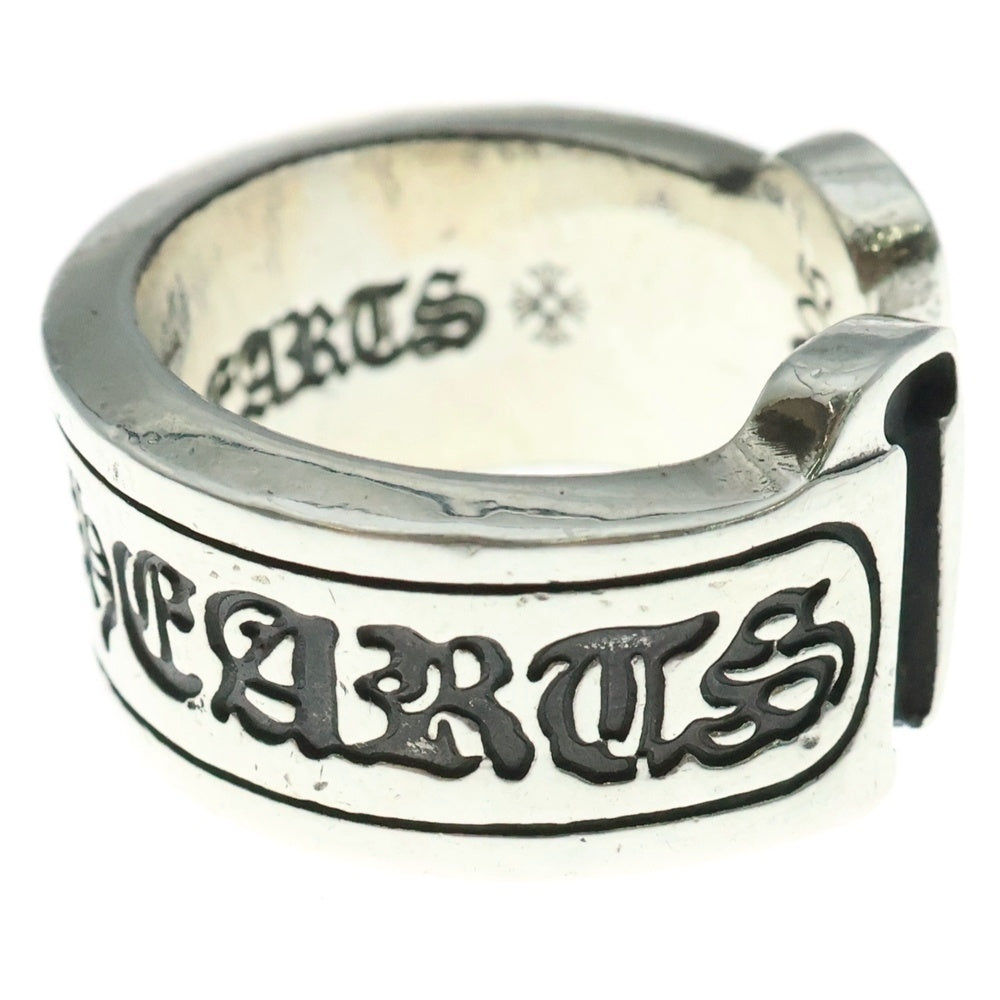 CHROME HEARTS(クロムハーツ) LG SCROLL LABEL ラージスクロールラベル リング シルバーBCA383
