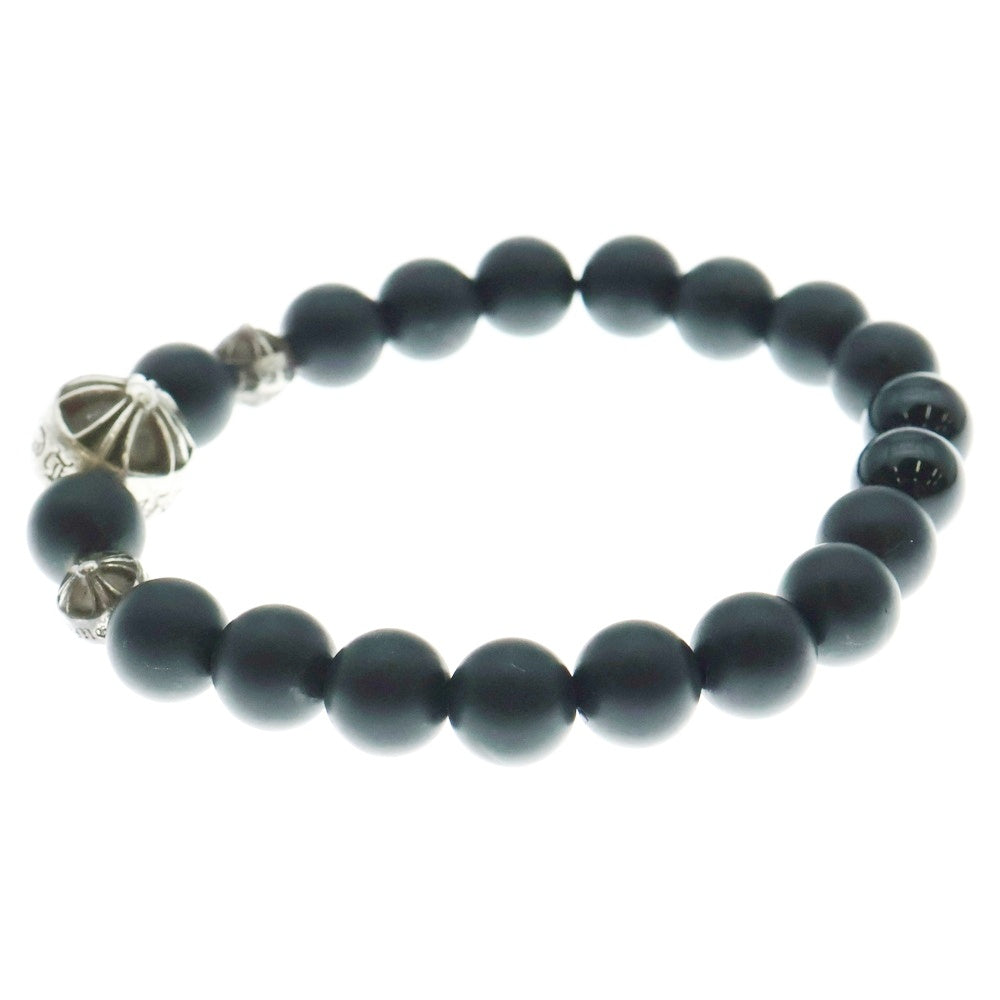 CHROME HEARTS(クロムハーツ) 8mm BEAD 8mmビーズブレス 8mmオニキスビーズブレスレット
