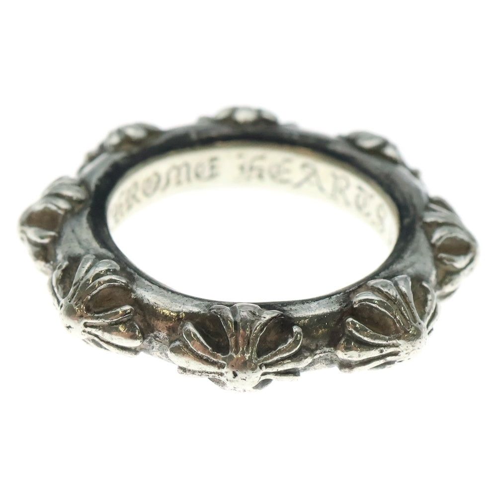 CHROME HEARTS(クロムハーツ) CROSS BAND クロスバンド リング シルバー BCA342